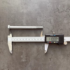 Болт М8х110х1,25 ГОСТ 7798-70 класс прочности 8.8 оцинкованный