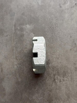 Гайка корончатая, прорезная низкая М30 ГОСТ 5919-73, покрытие цинк