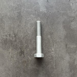 Болт М8х50х1,25 DIN 960 класс прочности 8.8 оцинкованный