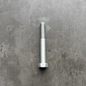 Болт М8х60х1,25 DIN 960 класс прочности 8.8 оцинкованный