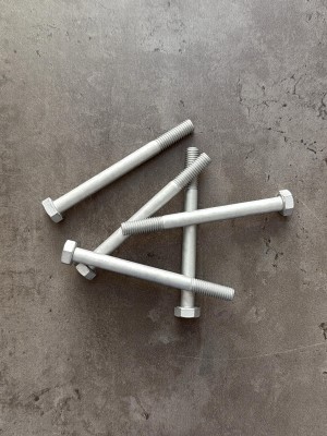 Болт М8х90х1,25 DIN 960 класс прочности 8.8 оцинкованный