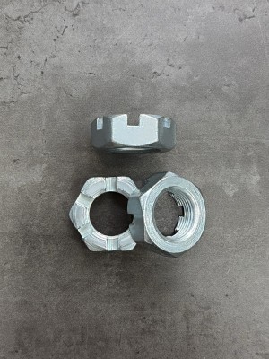 Гайка корончатая низкая М27х1,5 S-41 Н-20