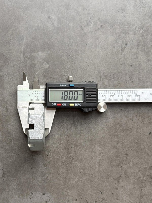 Гайка корончатая, прорезная низкая М30х1,5 ГОСТ 5919-73, класс прочности 8, покрытие цинк